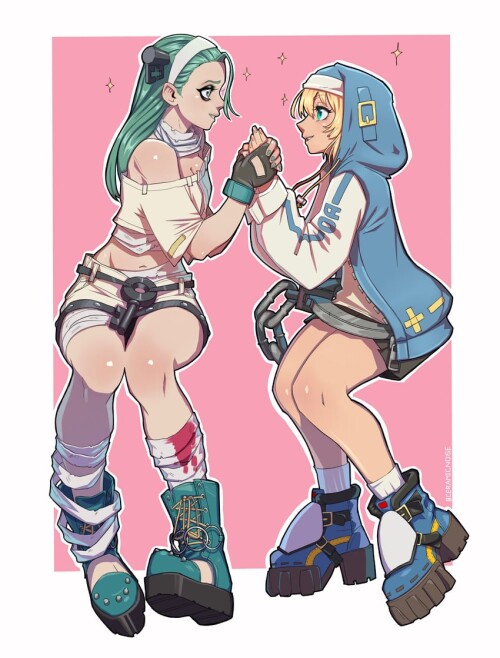  bridget and a b a guilty gear and 1 more drawn by ceramicnoise sample cca76361ed8598e4d7019284c1e9a