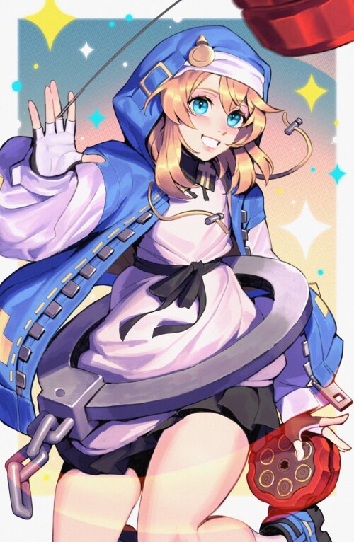  bridget guilty gear and 1 more drawn by radiostarkiller sample b67994609fb45f3aff08df4be3d99eae
