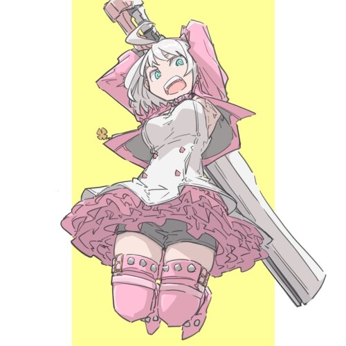  elphelt valentine guilty gear and 1 more drawn by d sugama sample b4fa908b4c86fc96a59994c322711ccf