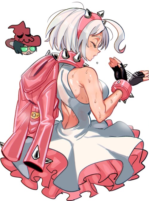  elphelt valentine and i no guilty gear and 1 more drawn by nanika nnkgh 41395e0821d421d2133e35c8c46