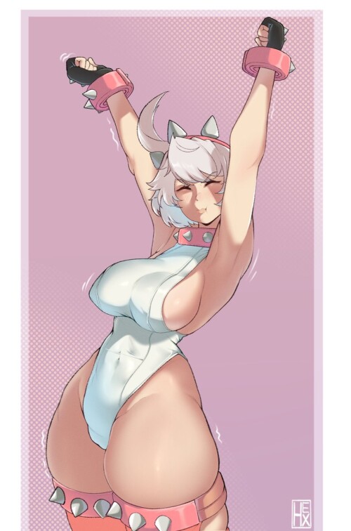  elphelt valentine guilty gear and 1 more drawn by hexprinxess 889298ef1776fbcee0c670d24d3cfdc1