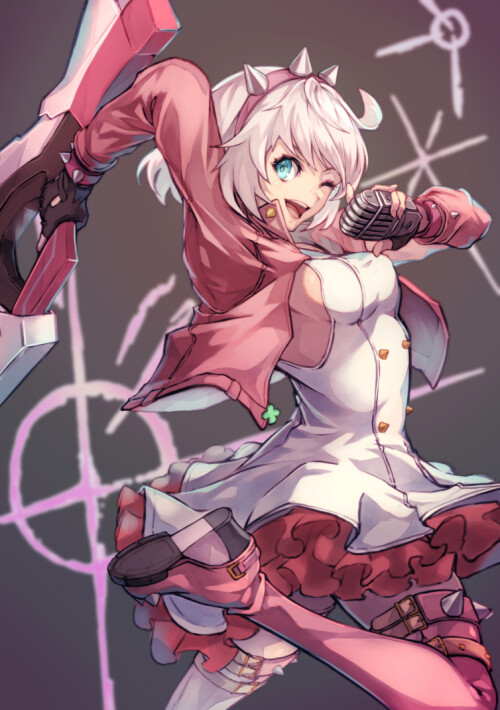  elphelt valentine guilty gear and 1 more drawn by online neet 81b9b89c0c9ca43721445b5deb70674b