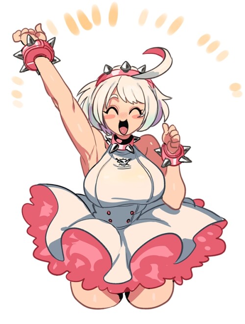  elphelt valentine guilty gear and 1 more drawn by nanika nnkgh e9ec2af644d663e61c8eca221ad45b73