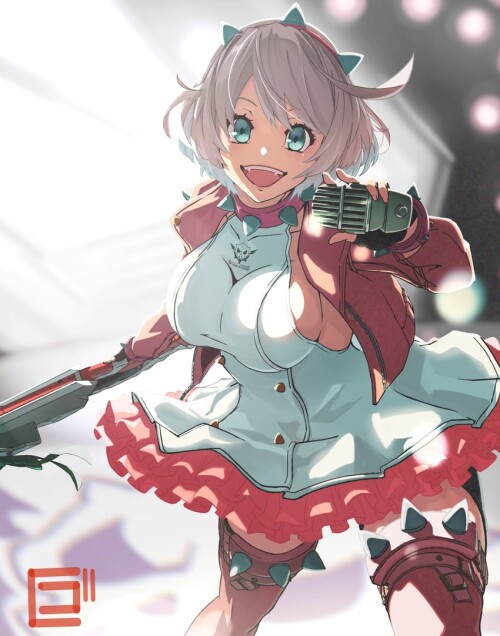  elphelt valentine guilty gear and 1 more drawn by goh penguins sample 60a2fdf84add5c49bd172caf3fa08