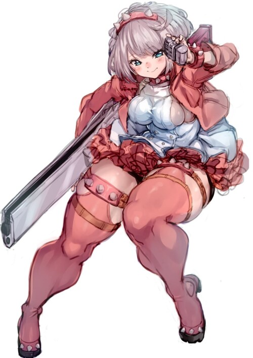  elphelt valentine guilty gear and 1 more drawn by morikawa futomayu sample 9d1a22e62e9a4bd67fefade6