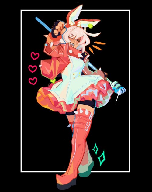  elphelt valentine guilty gear and 1 more drawn by borcheim sample 8856bbf2275e02a1dea8db235282e044