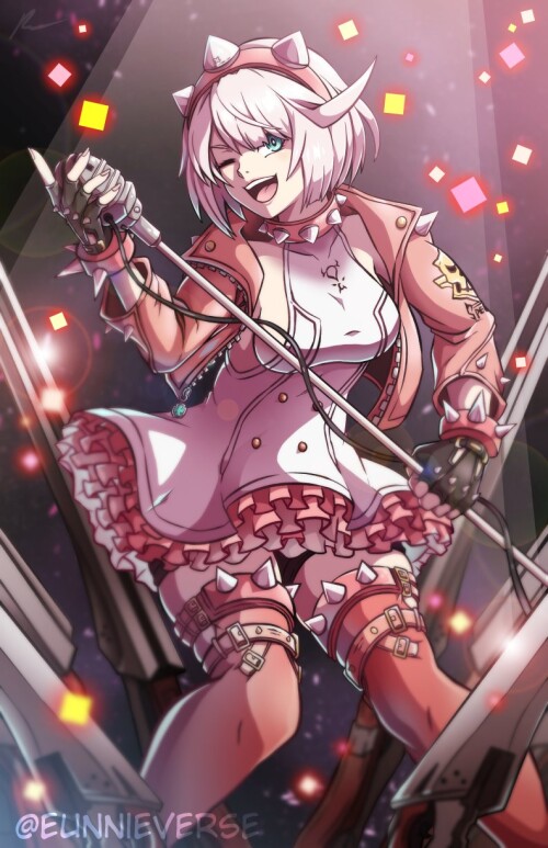  elphelt valentine guilty gear and 1 more drawn by eunnieverse 77d2b947c8f8872c2ad6853d3fa9c2d4