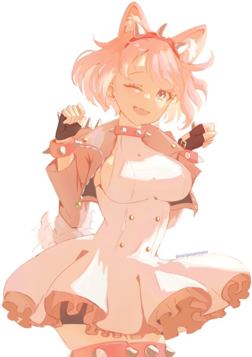  elphelt valentine guilty gear and 1 more drawn by mariposa minako sample c953af050b3f149fc951da1cf1