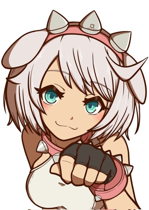  elphelt valentine guilty gear and 1 more drawn by nirade44 sample 9fbe30e7685af09e2d5842c61f39f60a