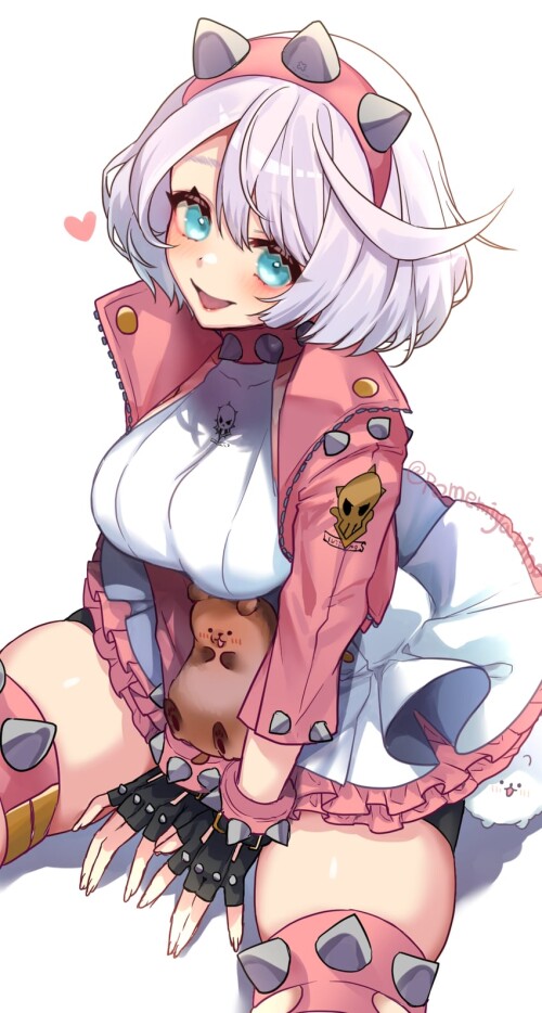  elphelt valentine guilty gear and 1 more drawn by pomemiyarino sample b26b08318ff93a672d4d67c6b6ca7