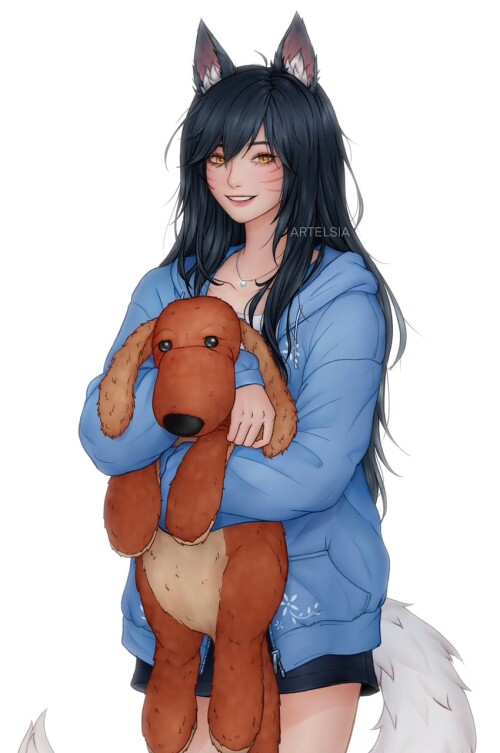  ahri league of legends drawn by artelsia sample a84ddcf591a3e65f633618c863c20009