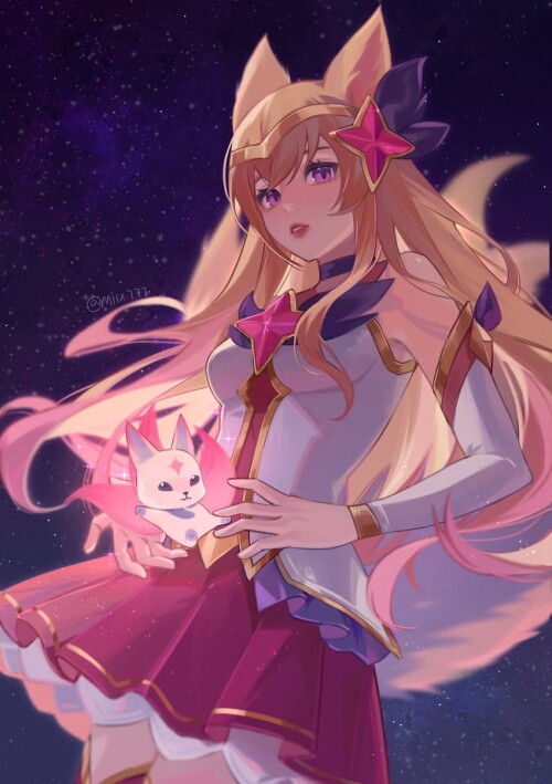 ahri and star guardian ahri league of legends drawn by miix777 sample d05558adca5a311a21f5208c1af05