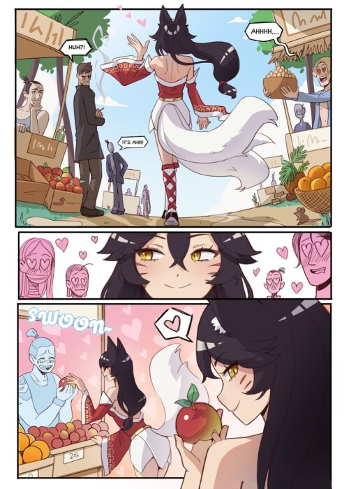  ahri league of legends drawn by banana bananapie sample 281cbc110821400cc9997d429757e7ca