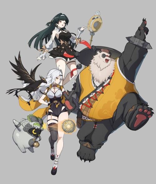  astra yao yixuan pan yinhu and belion zenless zone zero drawn by kinokare sample b8ab1e36e350101c94
