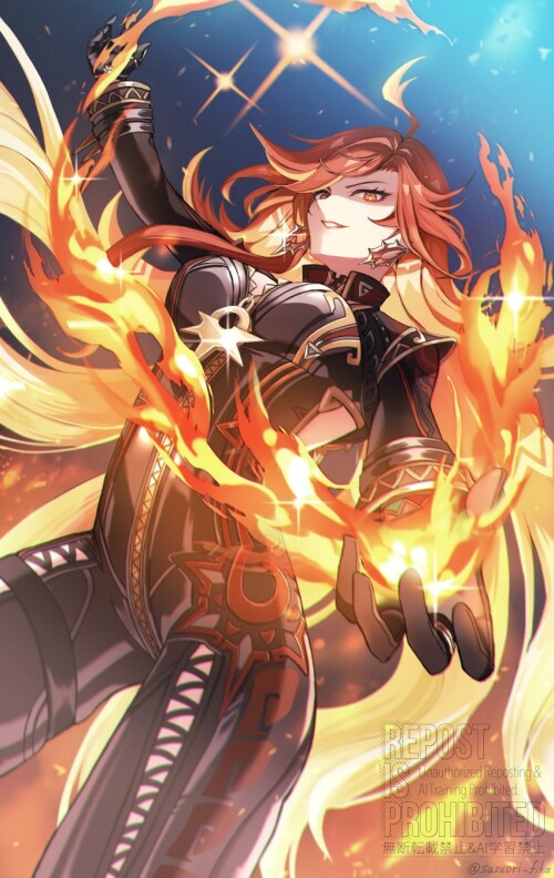  mavuika genshin impact drawn by suzuori fika sample 0048836dcaf1d032e3d5c40ec29ff76e