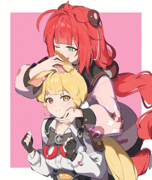  alice thymefield and ukinami yuzuha zenless zone zero drawn by aina alianglian91929 sample 8e1cf620