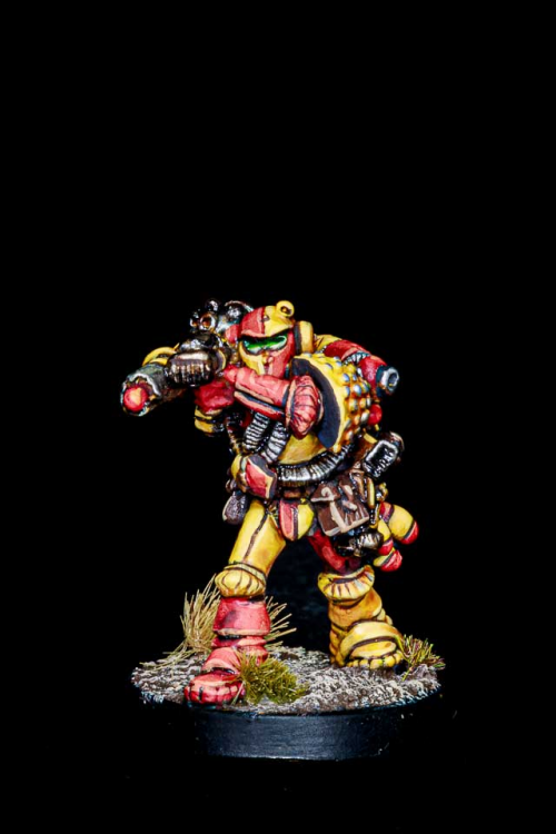 c100 space marine w/ rocket launcher