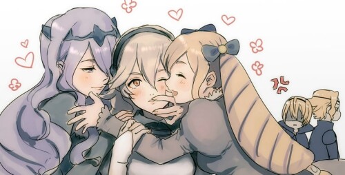  corrin corrin camilla elise leo and 1 more fire emblem and 1 more drawn by miyadevil sample 4527721