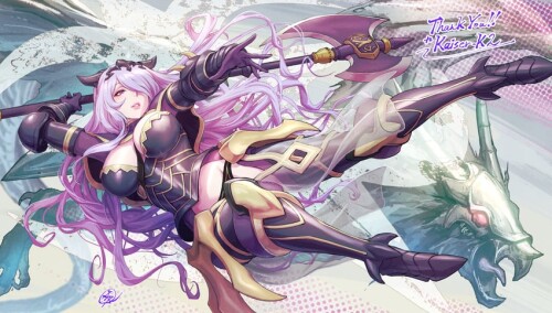  camilla fire emblem and 1 more drawn by fujii eishun sample ca4222625a161b7faa28042dabee81d3