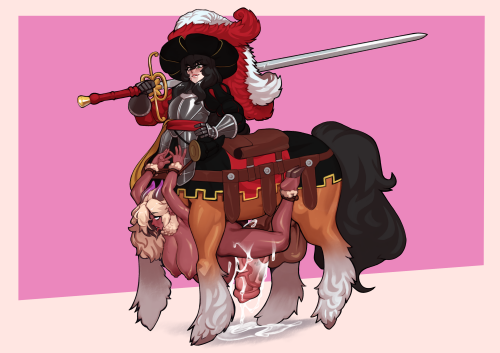 Art by https://twitter.com/truedevirish
Other character is https://twitter.com/WorstWarlock 's Charlotte