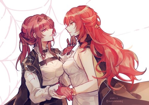  kafka and himeko honkai and 1 more drawn by kuri s sample 5d18a95e0941cef1e1c4b907a6a437d6