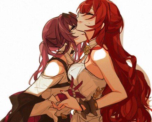 kafka and himeko honkai and 1 more drawn by rekka sample 906f9e693c174de10be51e675663f341