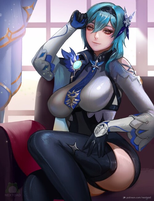  eula genshin impact drawn by nextoad 3685a0d63e36d973f8e2616de180185e