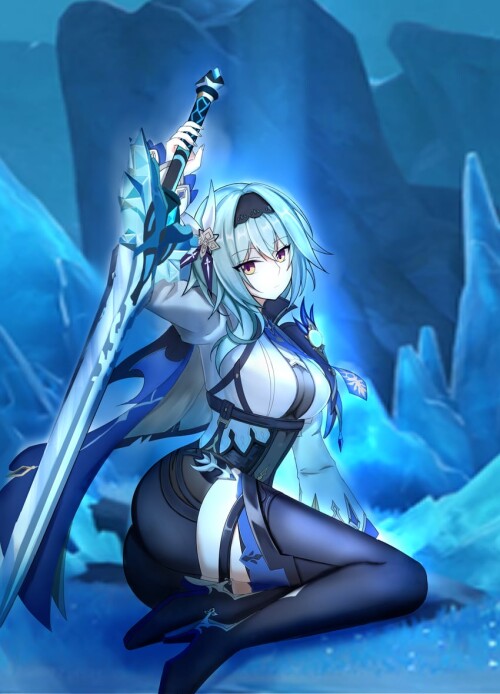  eula genshin impact drawn by hehe sample b86f8f81204101512f0ec443177f934a