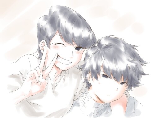  komi shuuko and komi shousuke komi san wa komyushou desu drawn by mitsugu sample b4d8e1e365e8f04161