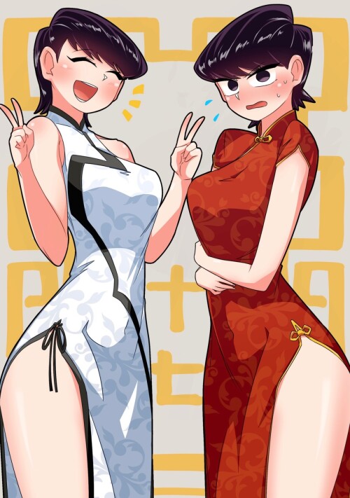  komi shouko and komi shuuko komi san wa komyushou desu drawn by lecca aisu sample d939c1fee2cefc48f