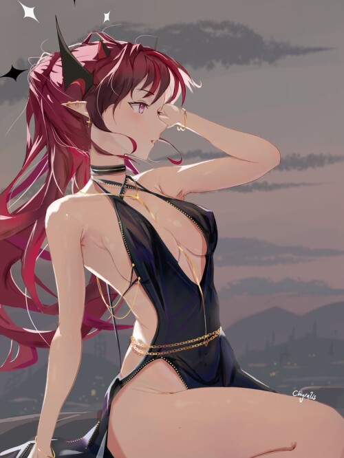  irys hololive and 1 more drawn by chyraliss sample e8be99bd85f718b7165309a0c27e9b97