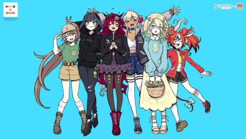  ouro kronii nanashi mumei hakos baelz ceres fauna irys and 4 more hololive and 1 more drawn by omoc