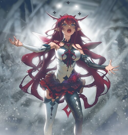  irys hololive and 1 more drawn by infi sample dbe4e2d3fe9a6df425822622a7111c2d