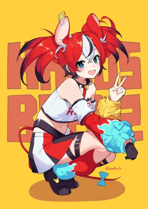  hakos baelz hololive and 1 more drawn by hamllock sample 998e1d7020001b3c39b3a2dd4633df09
