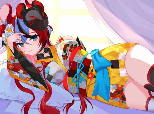  hakos baelz hololive and 1 more drawn by jiang ye kiri sample a3aebdb565a0f3c9c652f8e3f18ce27d
