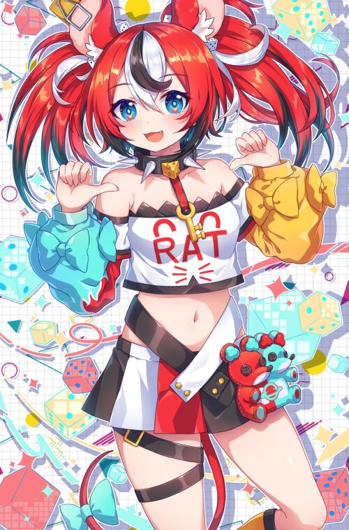  hakos baelz hololive and 1 more drawn by kaoling sample 5c70a6a6428466de52b7321826274afc