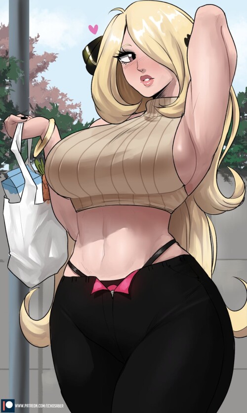  cynthia pokemon drawn by echo saber sample f6ea4bdf9524f4b1787030a10fe09f80