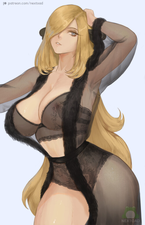  cynthia pokemon and 2 more drawn by nextoad 6744b69ec5feb2644e4fe1aaa24f5088