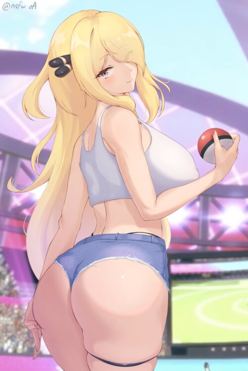  cynthia pokemon and 2 more drawn by a o a sample 7ce31daf797716773aeddefd0fd0a088