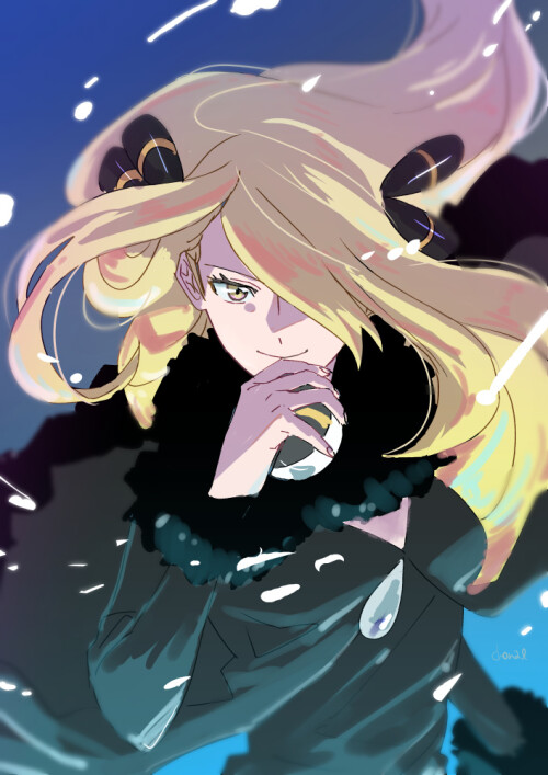  cynthia pokemon and 2 more drawn by aihysa fd8bfaaa721ee6c6a740aefec78a7d2f
