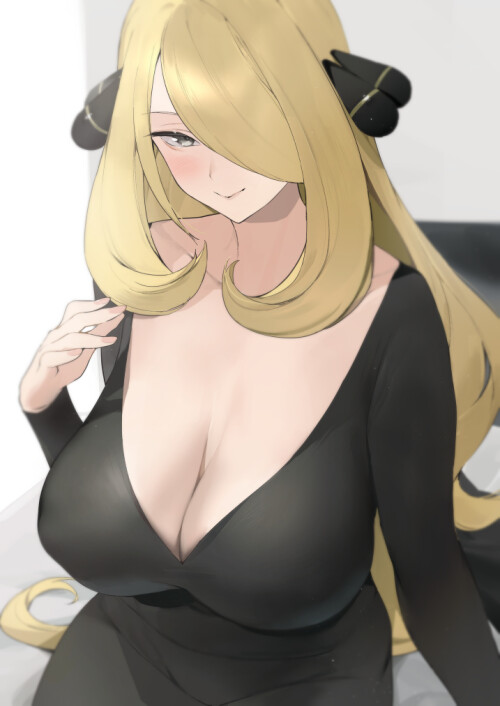  cynthia pokemon and 2 more drawn by ikuchan kaoru 541a8ea76228486ca55b316b25a8da15
