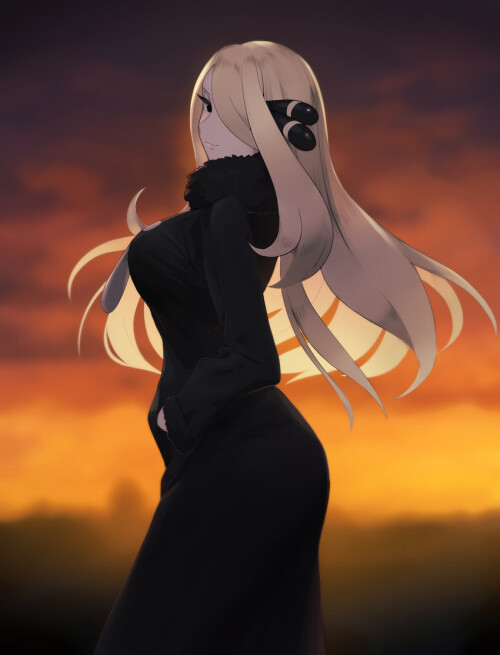  cynthia pokemon and 2 more drawn by raenoreto sample 528fad538c477c9edb0e82d02f751731