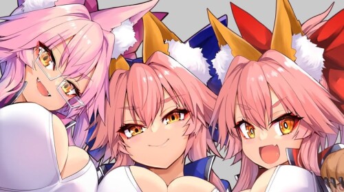  tamamo tamamo no mae tamamo cat and koyanskaya fate and 2 more drawn by wisespeak sample eee4c1501c