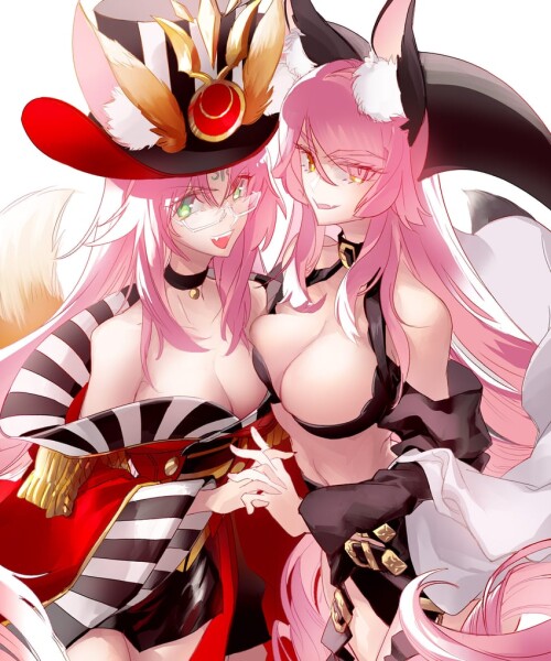  tamamo koyanskaya so dakki and koyanskaya fate and 2 more drawn by gushu009 sample 29d9711e930d769f