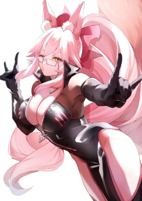  tamamo koyanskaya and koyanskaya fate and 1 more drawn by sausu hitori sample 5ec52b356815573122492
