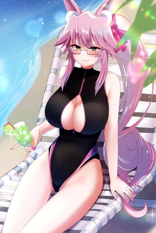  tamamo and koyanskaya fate and 1 more drawn by yumeneko nyaa sample 6017363d60a152b9ce4bdffeac7c3b2