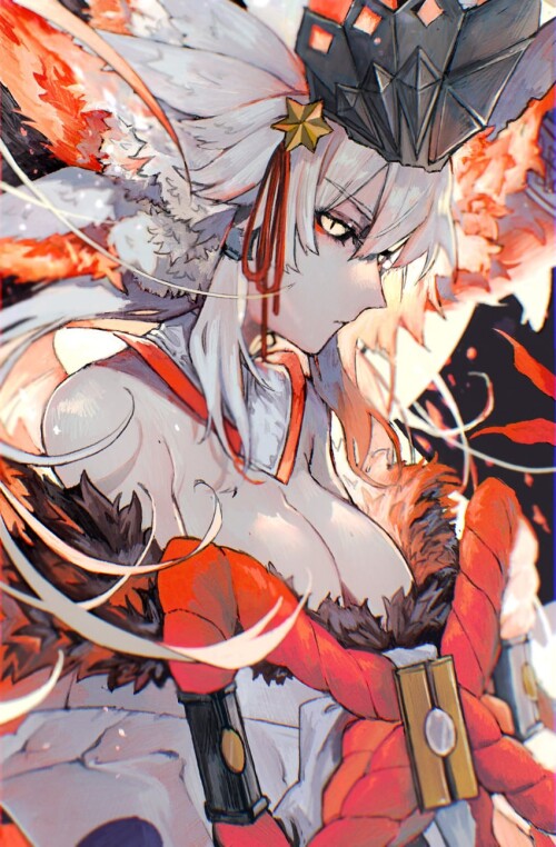  tamamo koyanskaya and koyanskaya fate and 1 more drawn by babi babi vonn sample 1748792c5453364a106