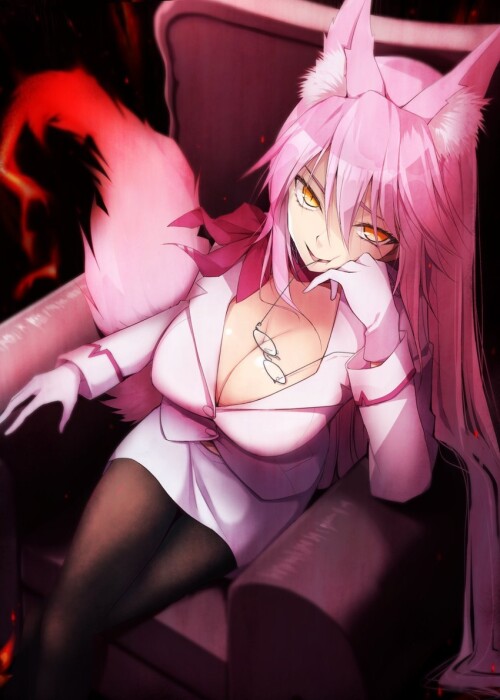  tamamo koyanskaya and koyanskaya fate and 1 more drawn by kurikara sample 731b2d0e12874c3d7de90f72c