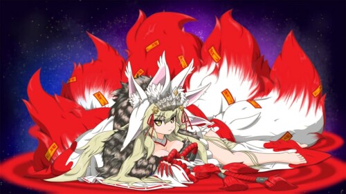  tamamo koyanskaya and koyanskaya fate and 1 more drawn by yasutsugu sample f609571cb7a6fbe9bc644044