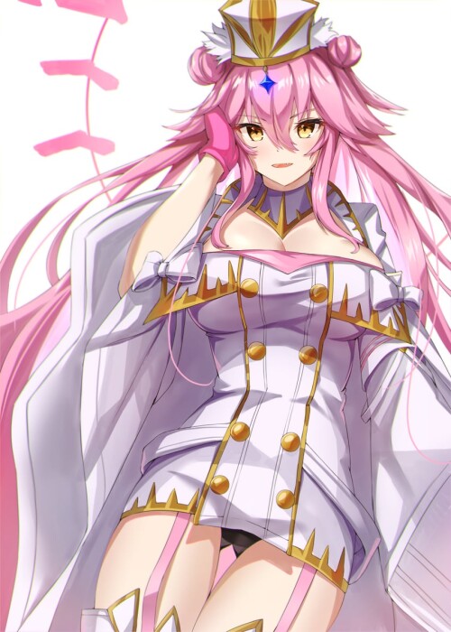  tamamo koyanskaya and koyanskaya fate and 1 more drawn by yahan mctr5253 sample 06491d6f6096a33d628